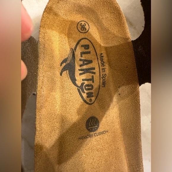 NWOT Plakton Brown Leather Pagonis Greek Sandals Womens size 36 US 5-5.5 - Picture 9 of 11